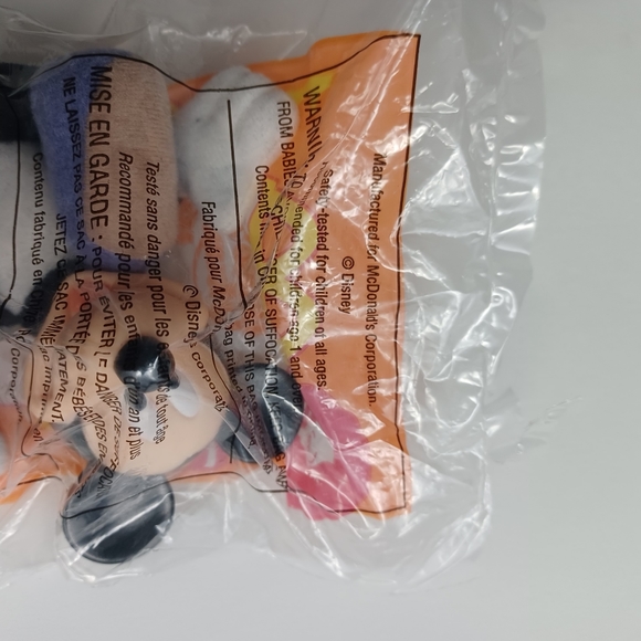 Mickey Mouse McDonalds Happy Meal Toy #1 -Mickey Mouse Soft Toy W/Melody - Picture 6 of 8